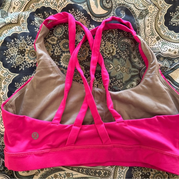 Lululemon hot pink sports bra - Picture 2 of 3